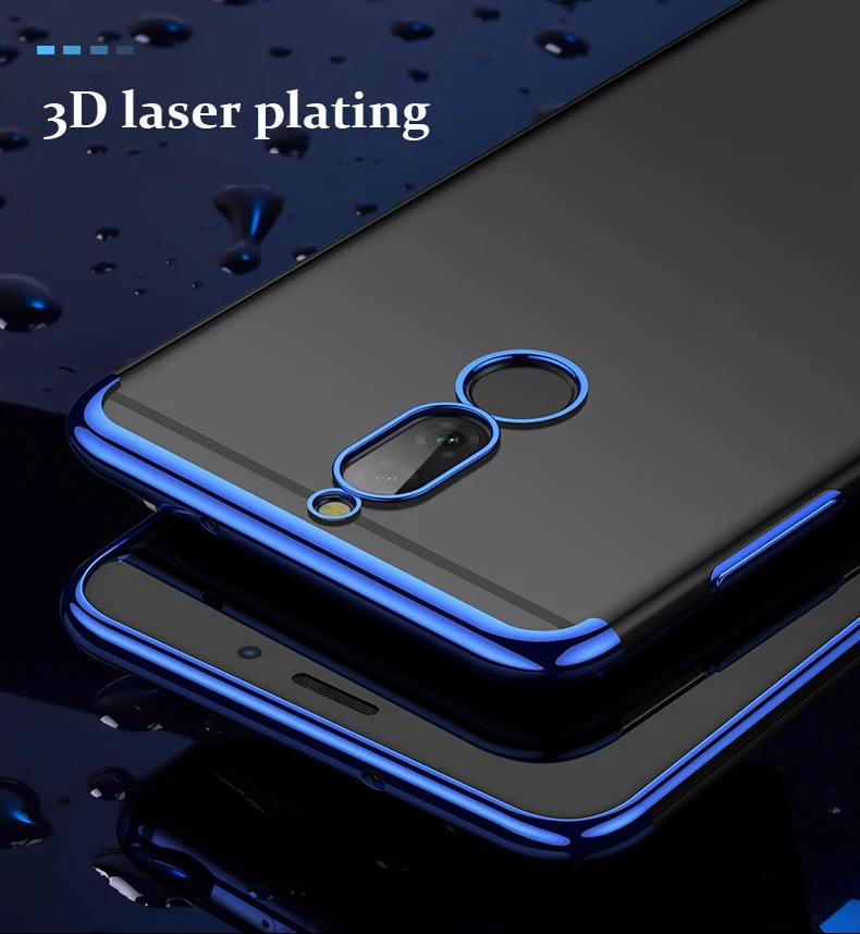 Мягкая задняя крышка из ТПУ для Huawei Mate 10 Lite Maimang 6 защитный прозрачный силиконовый
