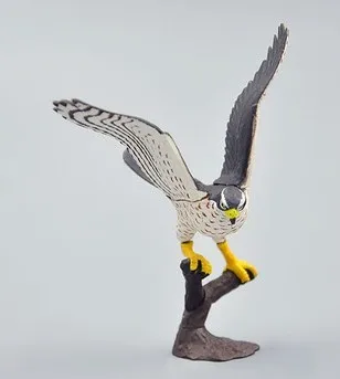 ПВХ фигурка японского сборного животного модель игрушки Птицы Модель goshawk |