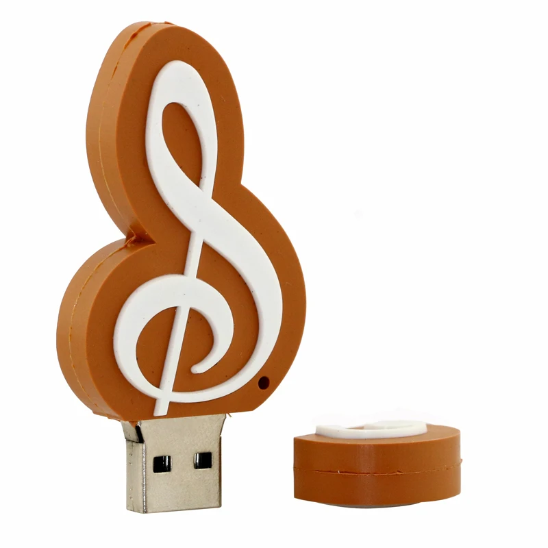 Флэш-накопитель Usb в виде героя мультфильма Милая записка De Музыкальная