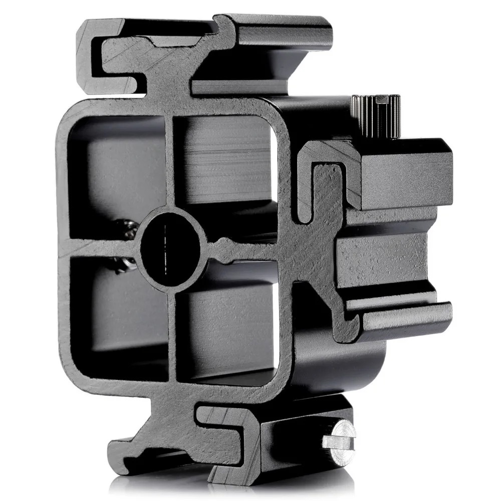 Neewer тройной Горячий башмак Крепление Адаптер для вспышки Держатель кронштейн и