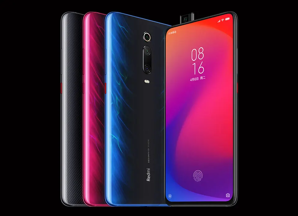 Xiaomi Redmi K20 с глобальной ПЗУ, 6 ГБ, 128 ГБ, мобильный телефон, Snapdragon 730, 48мп, задняя камера, всплывающая, фронтальная камера, 4000 мАч, 6,3" AMOLED
