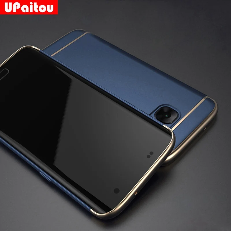 UPaitou для samsung Galaxy S7 Edge чехол G935 роскошный задняя крышка корпуса жесткий из