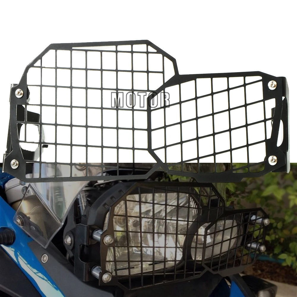 For BMW F650GS/ABS/Dakar/Standard Motorcycle Stainless Steel Headlight Protector Grille Guard Cover Head Light F650 F 650 GS | Автомобили