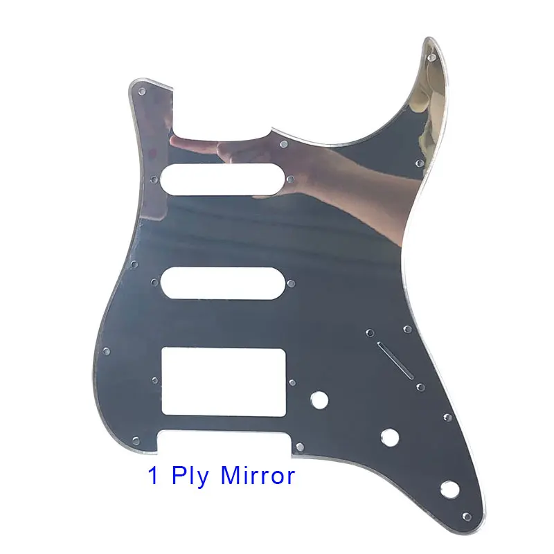 Качественные электрогитары Для США \ Мехико Fd Stratocaster 11 отверстий HSS PAF хамбакер гитара накладка царапина пластина
