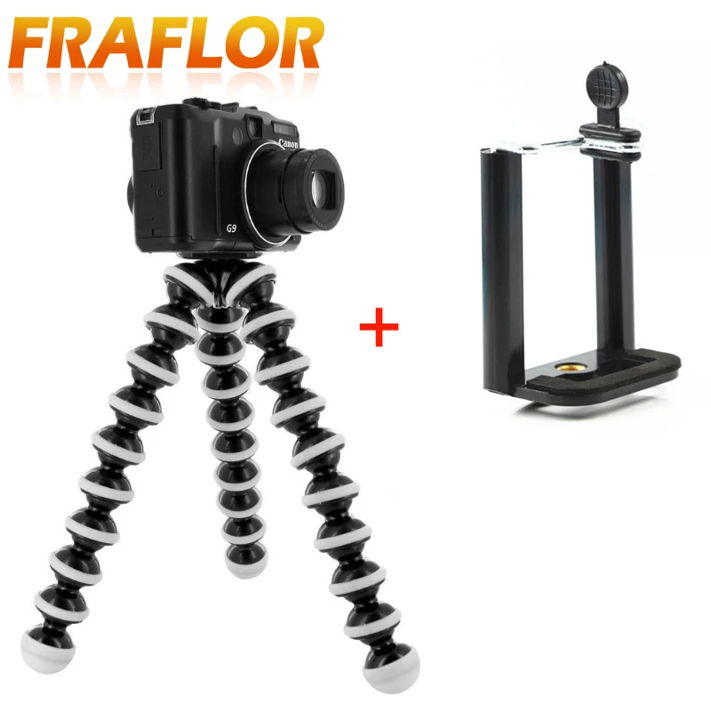 Большой Гибкий штатив-тренога Gorillapod для телефона, мобильного телефона, смартфона DSLR и камеры, мини-штатив