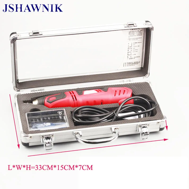 220V-240V 50W Carpenter machine power carver wookworking DIY tool graver with carving knives combination