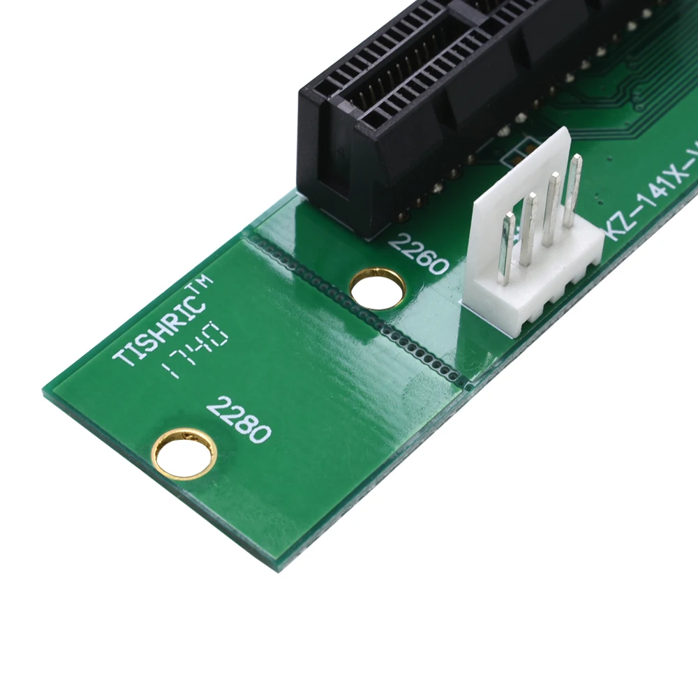 TISHRIC 10 шт. GFF Male To Female M.2 ключ M2 Pci e 4x 1x слот PCIE мультипликатор для BTC Mining конвертер