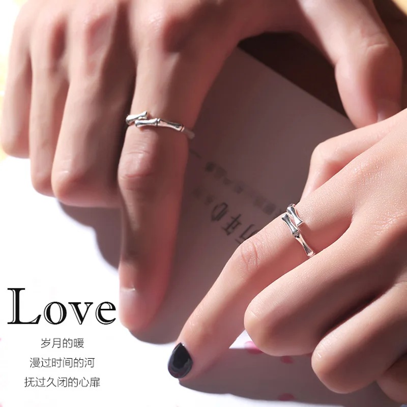 Роскошные ювелирные изделия классические кольца из бамбука для женщин женские