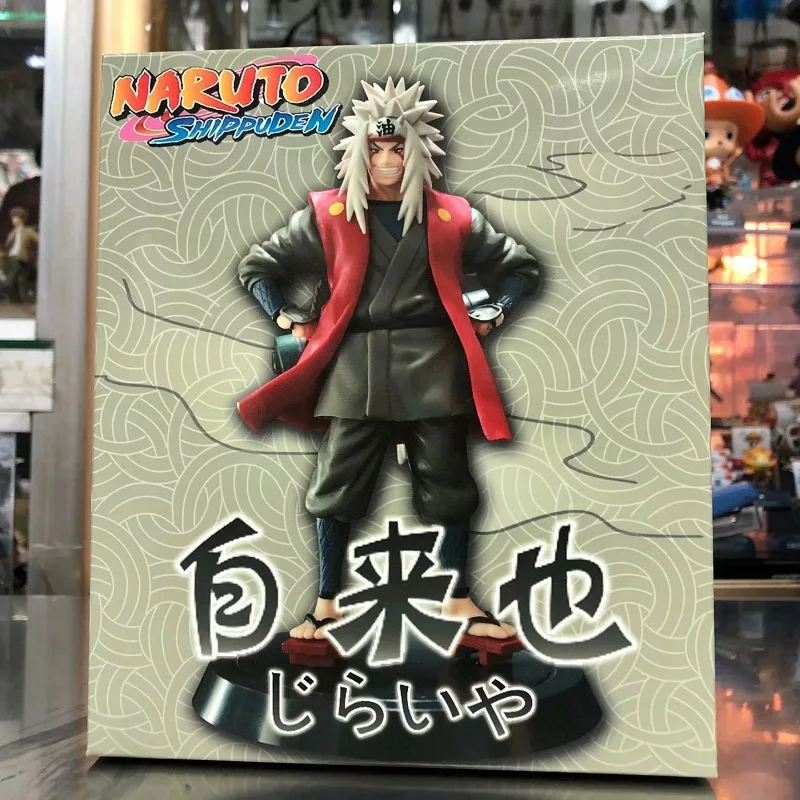 19 см аниме Наруто Shippuden Jiraiya фигурка игрушка Gama Sennin Ero-sennin Sato no Kyoki ПВХ игрушки