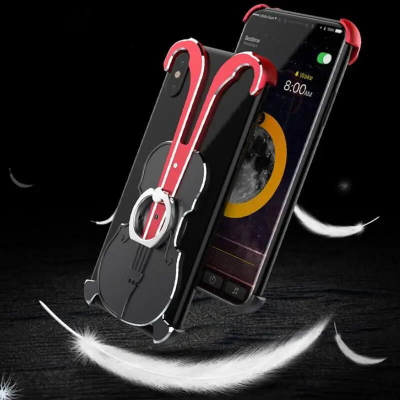 Factory outlets the new for iphoneX mobile phone shell For Apple 8/8plus stylish metal frame stent | Мобильные телефоны и
