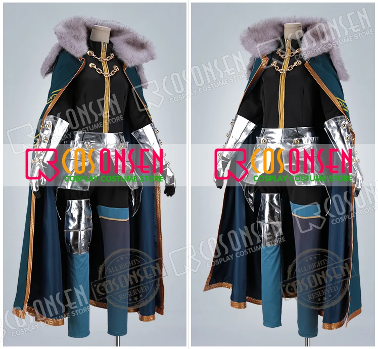 Fate Grand Order FGO Gawain саблейский служащий Косплей Костюм с плащом ONSEN полный комплект