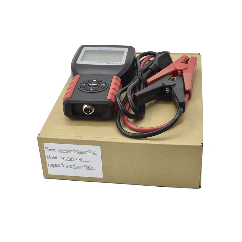 

Lancol MICRO468 12V Digital Vehicle Auto Battery Tester Battery Conductance & Electrical System Analyzer With One Year Warranty