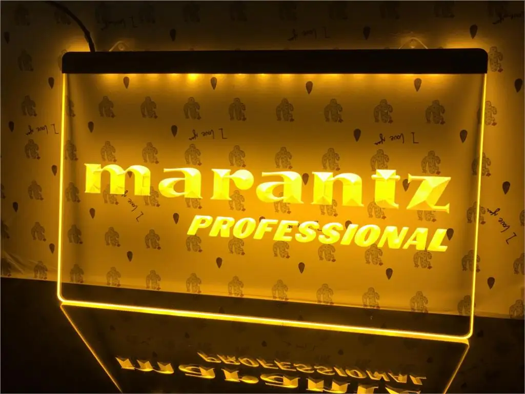 K074- Marantz профессиональный светодиодный световой знак для аудиотеатра | Дом и сад
