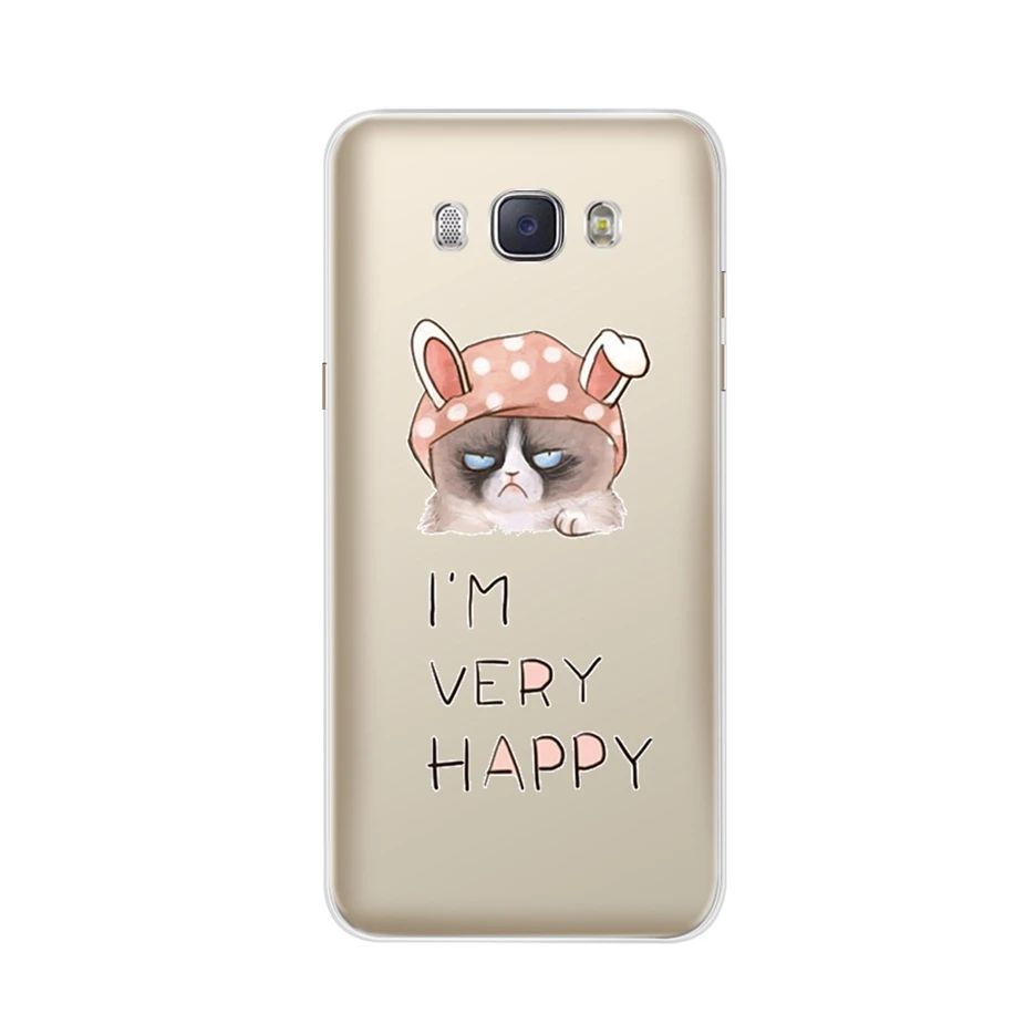 Цветной цветочный чехол для samsung Galaxy J5 j510 J510F, силиконовый мягкий чехол для samsung J5 J 5, чехол s, бампер