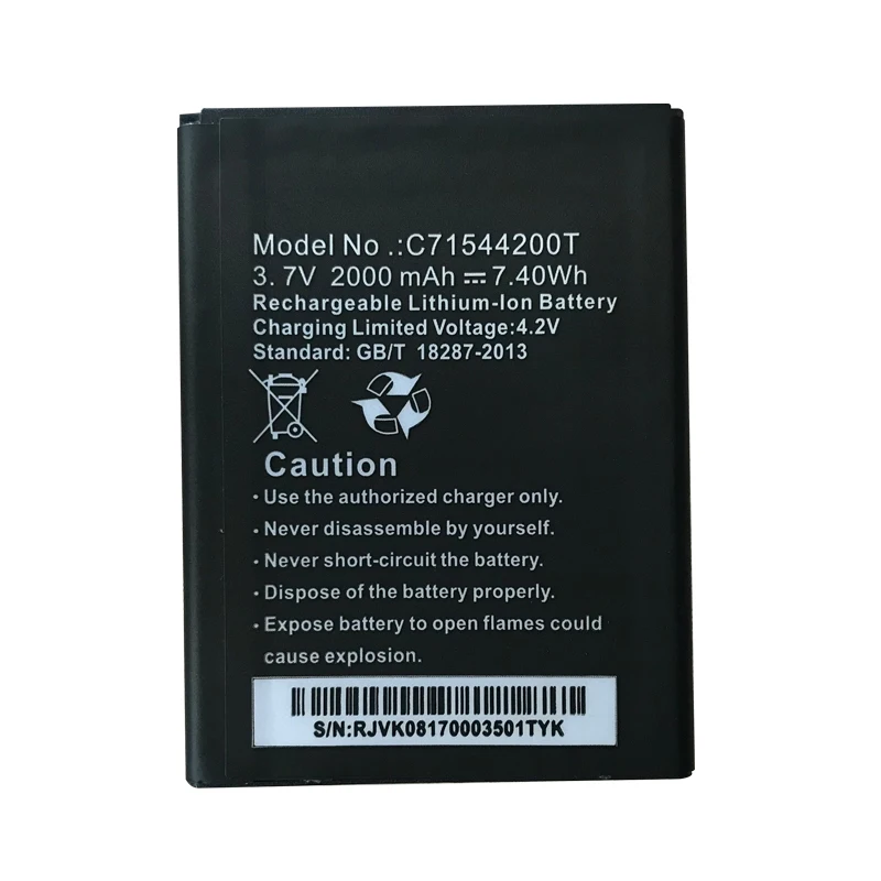 3 7 v 2000 mah C71544200T Замена Батарея для BLU Studio G D790 D790L D790U | Мобильные телефоны и