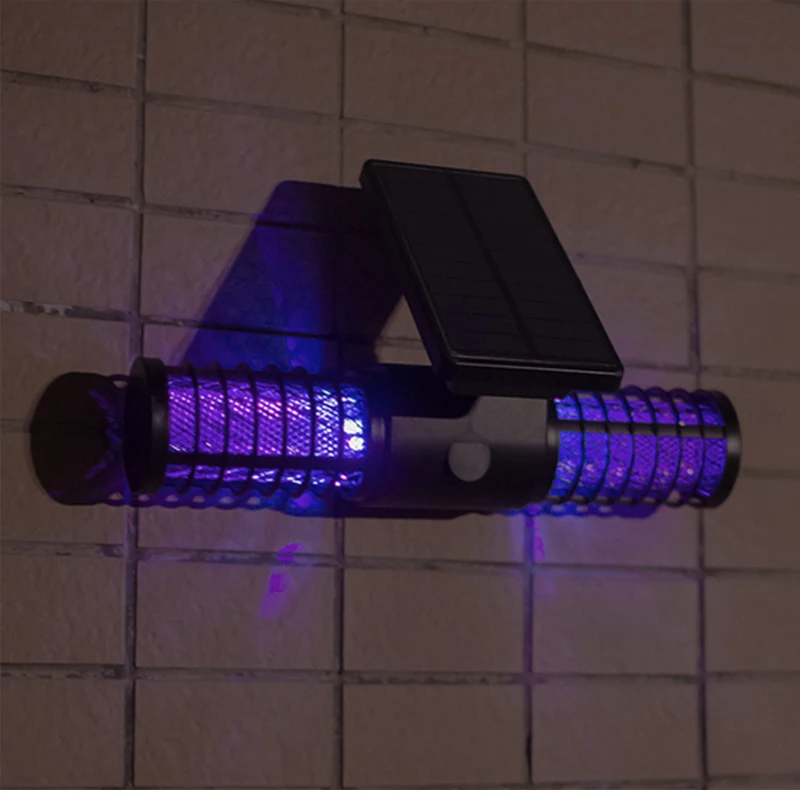 Solar Mosquito Killer Led Light USB Repellent IP65 Insect Trap Lamp UV Bug Zapper Pest Control Repeller Wall | Дом и сад