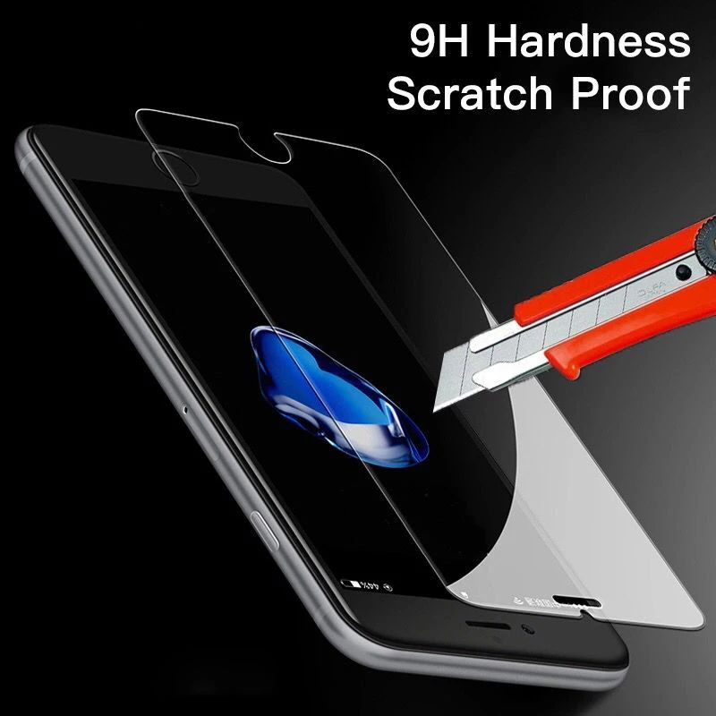 Weifajk Анти Shatter закаленное стекло 2.5D 9h для iPhone 6 7 8 плюс Экран протектор 5S 6S Plus X