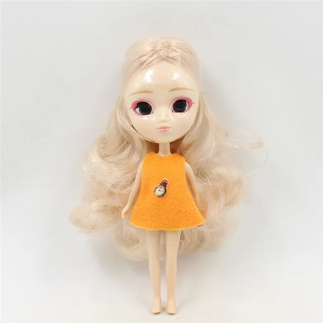 DBS blyth мини кукла bjd 10 см аниме игрушка одежда случайный высота|Куклы| |