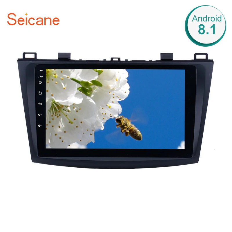 Seicane 9 дюймов Android 8,1 Автомагнитола для 2009 2010 2011 2012 MAZDA 3 gps Navi Wifi 3g мультимедийный плеер головное устройство авто стерео