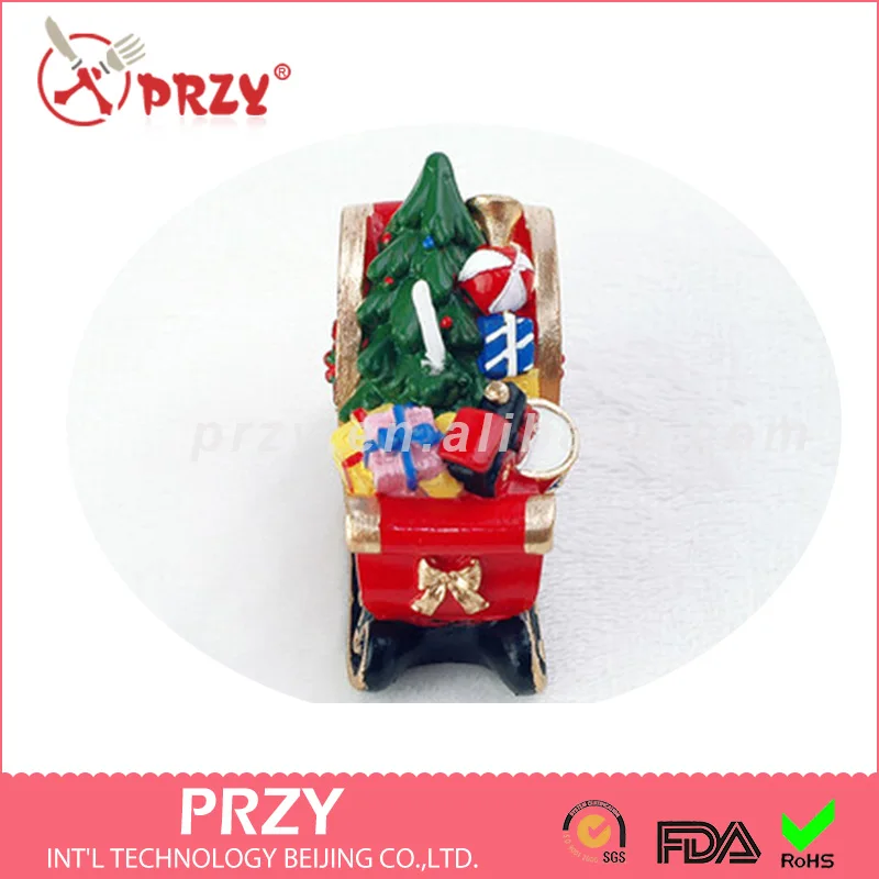 Силиконовая форма PRZY в виде свечи для рождественских саней товары праздников и