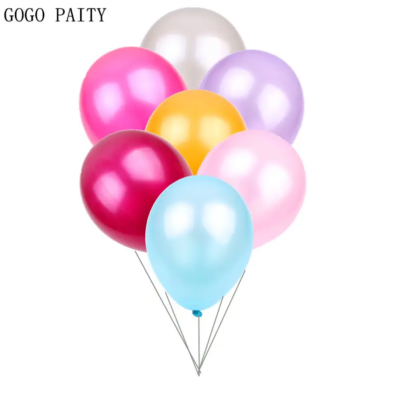 GOGO PAITY новинка 10 шт./лот импортные круглые латексные шарики украшение для