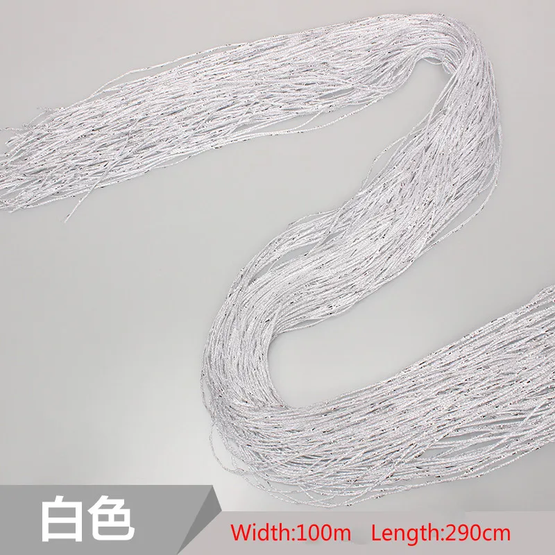 4 шт./лот серебряная проволока свадебная линия занавеска плотная свадебное