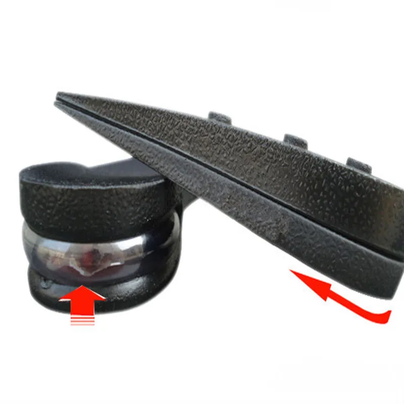 1 пара Для мужчин подушки из PU искусственной кожи с регулируемой застежкой