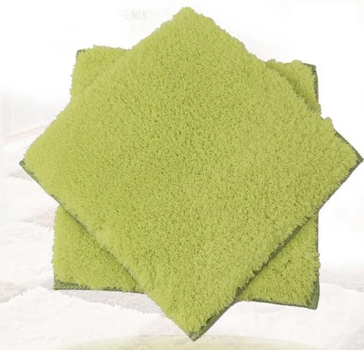 Green Мягкий мохнатый ковер для гостиной, домашний декор, теплые плюшевые Лоскутные напольные коврики, пушистые коврики для детской комнаты, коврики для альпинизма, коврики для детей - Цвет: Green