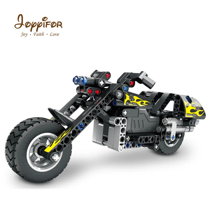 Joyifor High Technic Warrior внедорожник гонщик Автомобиль Мотоцикл строительные блоки 3D