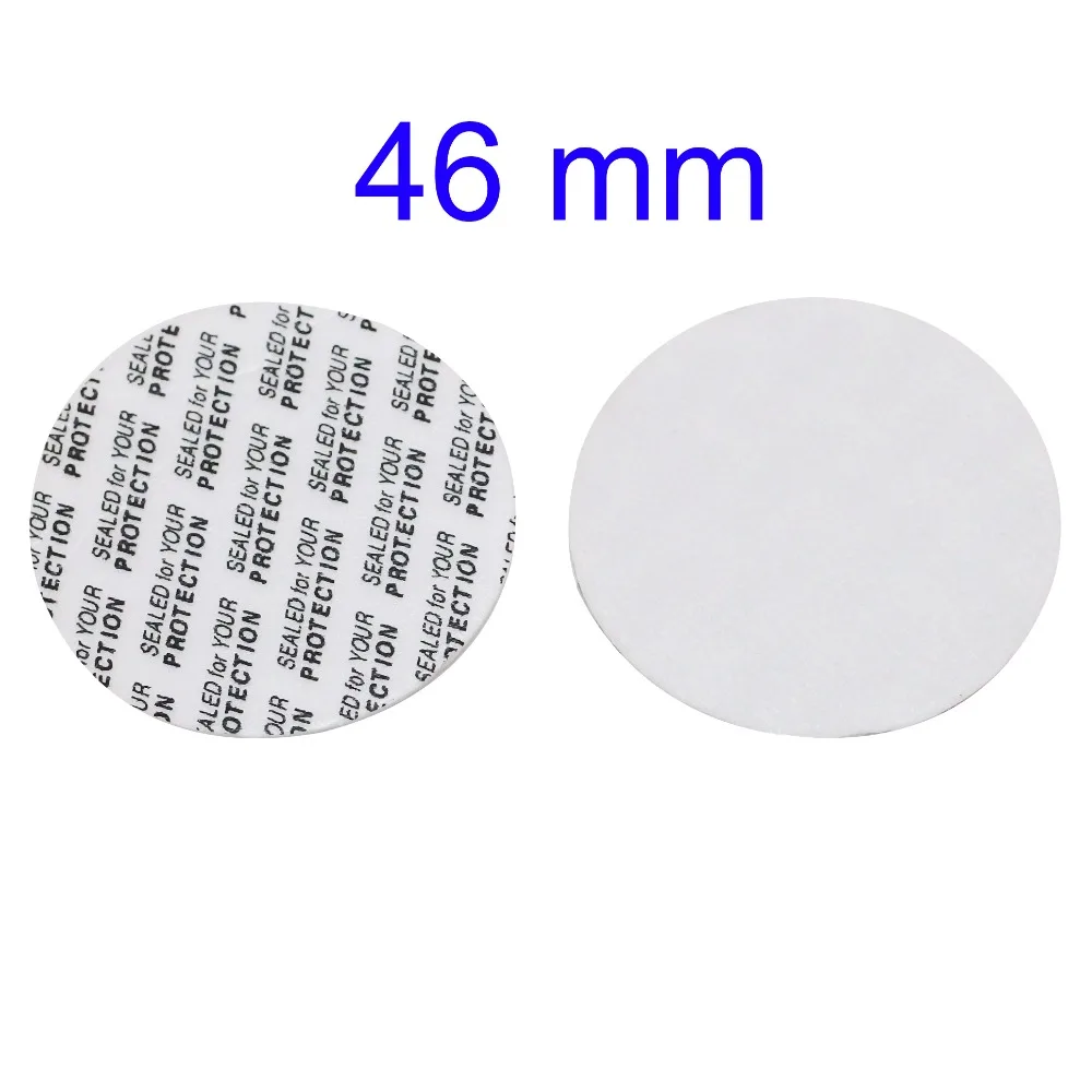 50 шт. чувствительный к давлению уплотнительный вкладыш диаметр 46 мм