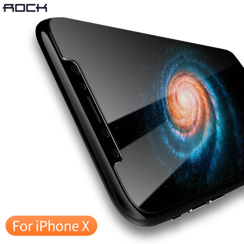 Закаленное стекло ROCK для iPhone X 9H защита экрана с защитой от синего света