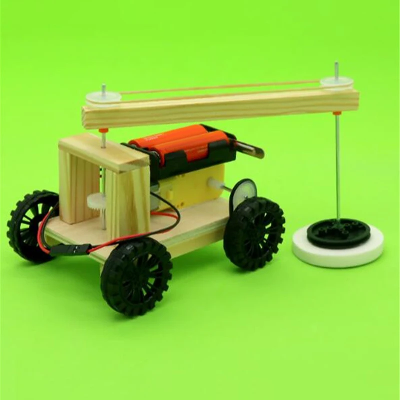 Подметальный Электрический Робот Детская сборочная модель игрушка DIY