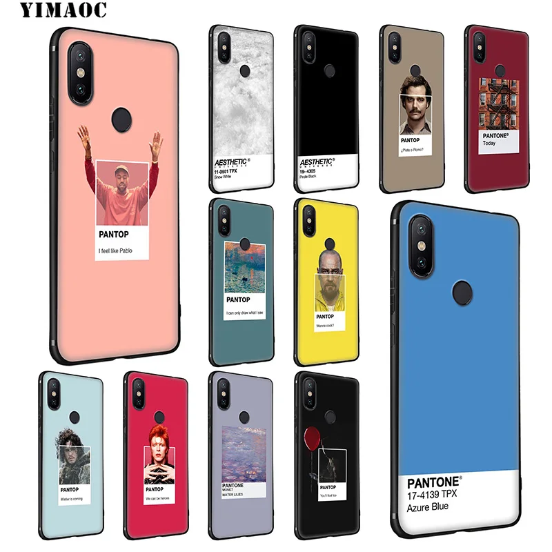 YIMAOC схема калибровки Pantone чехол с принтом во все тяжкие мягкий для Xiaomi mi 9T 9 8 Se 6 MAX 3