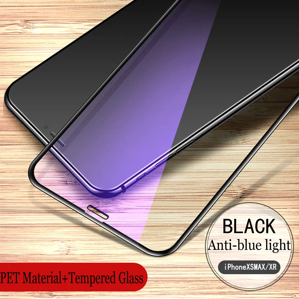 Закаленное стекло для Iphone X/XS XR экран телефона 9D Full HD MAX защита экрана высокой
