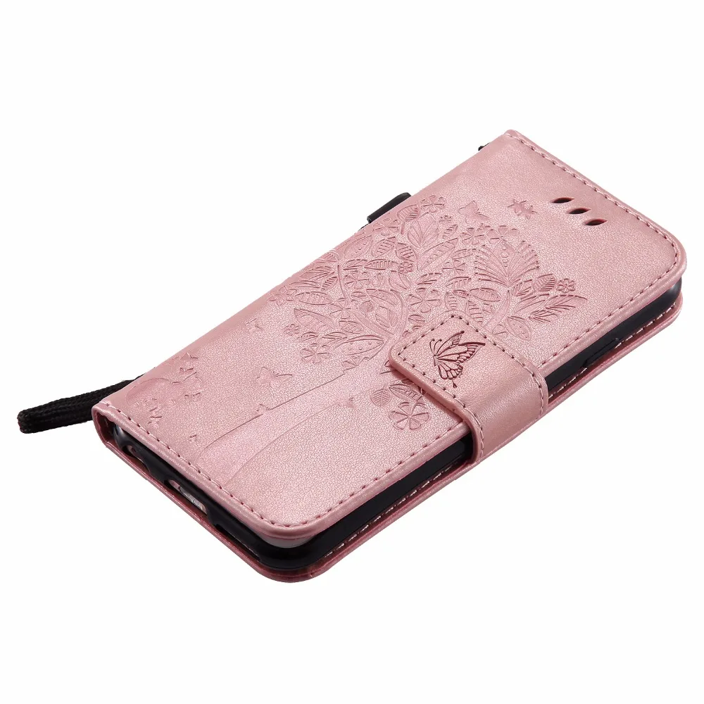 3D Дерево для iPhone 6 6S Plus PU кожаный чехол мобильного телефона iPhone6 iPhone6S 6plus Магнитный