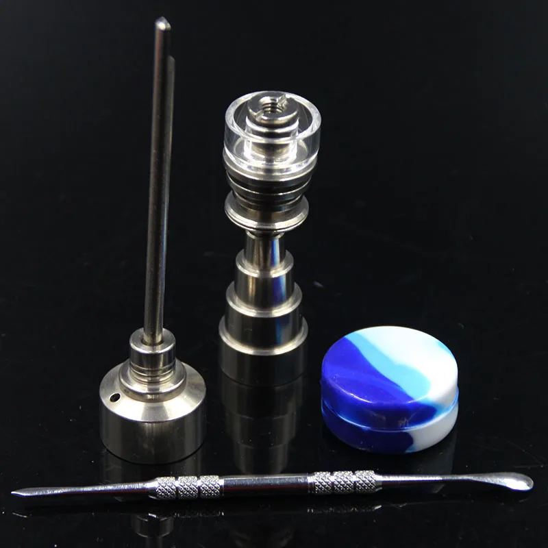 Новый цвет titanium ногтей карбюраторная крышка 10 мм 14 и 18 Мужские женские с (dabber)
