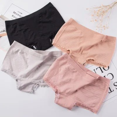 IMucci/женские трусы брифы из хлопка бесшовные трусики со средней посадкой