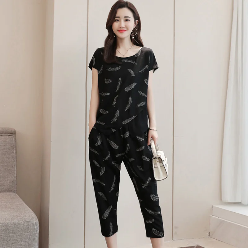 Женская обувь из хлопка Одежда с овальным вырезом Топы короткими рукавами + до