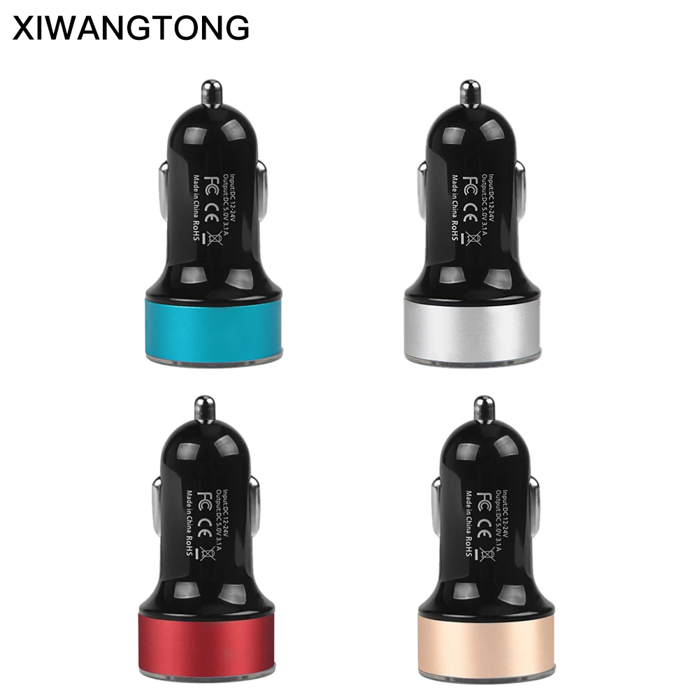XIWANGTONG цифровой дисплей зарядка двойной зарядное устройство USB быстрая апертура