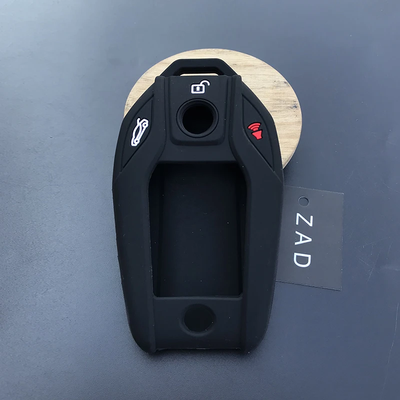 ZAD силиконовый резиновый чехол для ключей автомобиля защитный держатель