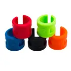 Защитное снаряжение для велосипеда, резиновое защитное кольцо для рамы дорожного и горного велосипеда, защитные наклейки на цепочку 4 шт.компл.