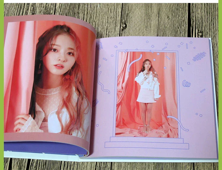 Подпись fromis_9 fromis9 с автографом на одно From.9 альбом компакт-дисков/kihno K-POP