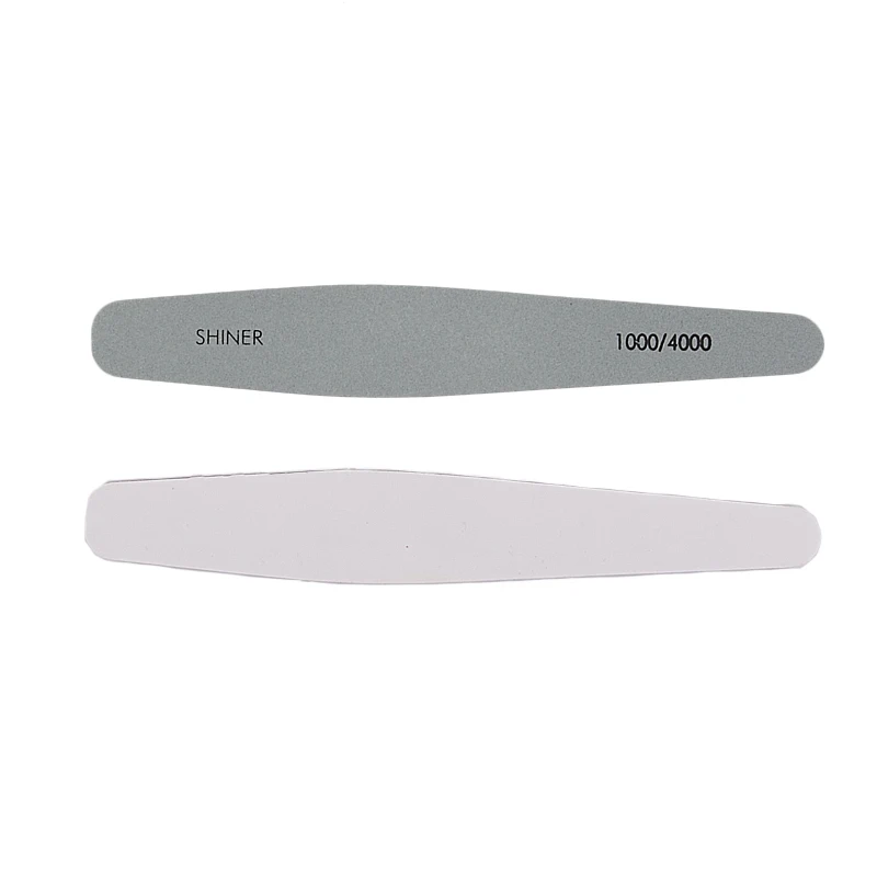 Моющаяся губка для ногтей 20 шт./лот буфер зеленая 1000/4000 Грит аксессуары маникюра и
