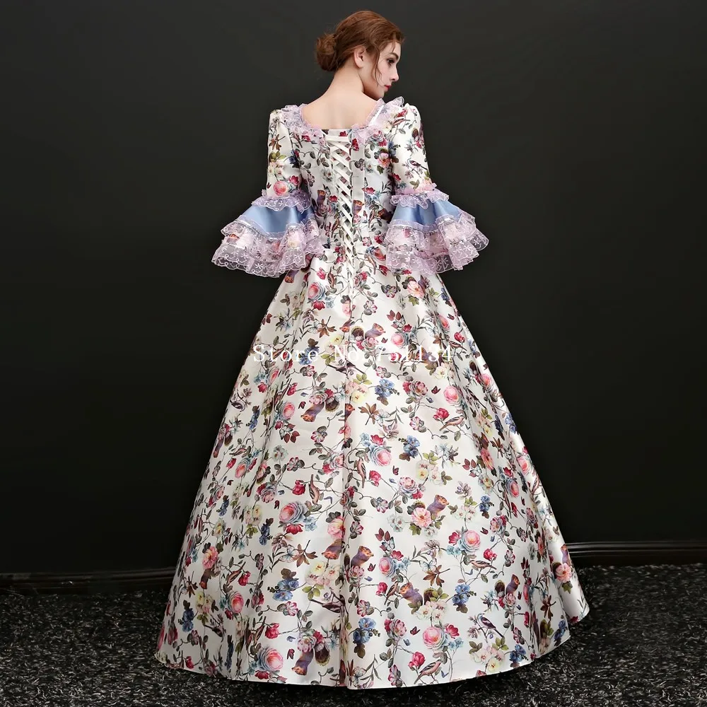 Маскарадное платье маскарада в стиле барокко маскарадное эпохи 17 века костюм для