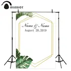 Allenjoy Fundo Свадебная вечеринка пользовательский фотографический фон Летний лес Золотая рамка простая фотосессия фотозона фоны фотографии