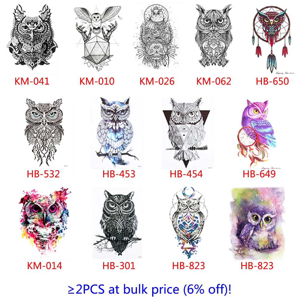 2. Милый цветной лист для боди арта временная татуировка женщин и мужчин наклейка