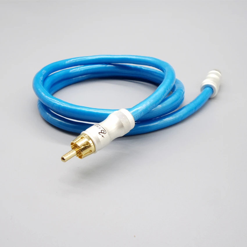 DIY 1R RCA коаксиальные кабели безкислородный медный сердечник с фольгированными