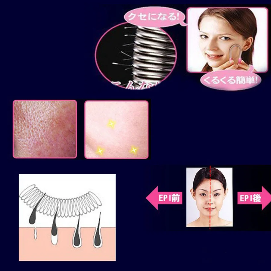 Устройство для удаления волос на лице/эпилятор изящной красоты лица микро