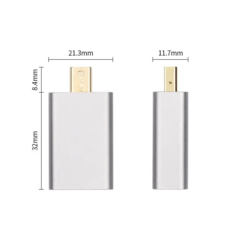 Высокое качество dp turn hdmi конвертер головка Мини-Дисплей Порт DP папа к HDMI матери