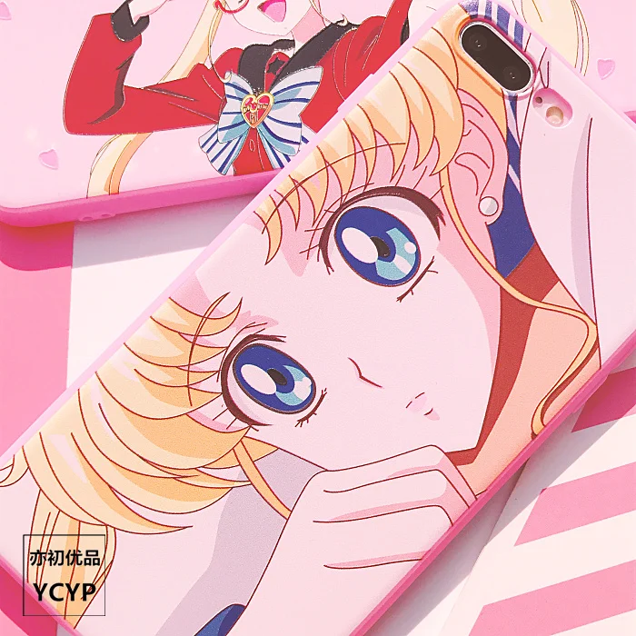 Чехол для iphone XR Cardcaptor Sakura+ пленка для экрана из закаленного стекла для iphone X XS Max 7 8 plus 6 S plus Sailor Moon+ ремешок